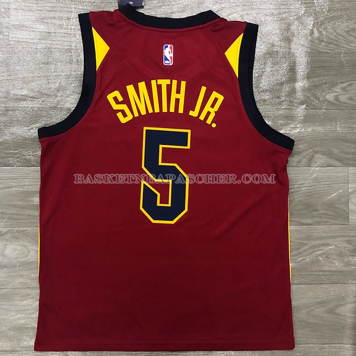 Maillot Cleveland Cavaliers Dennis Smith JR. NO 5 Icon 2018 Rouge